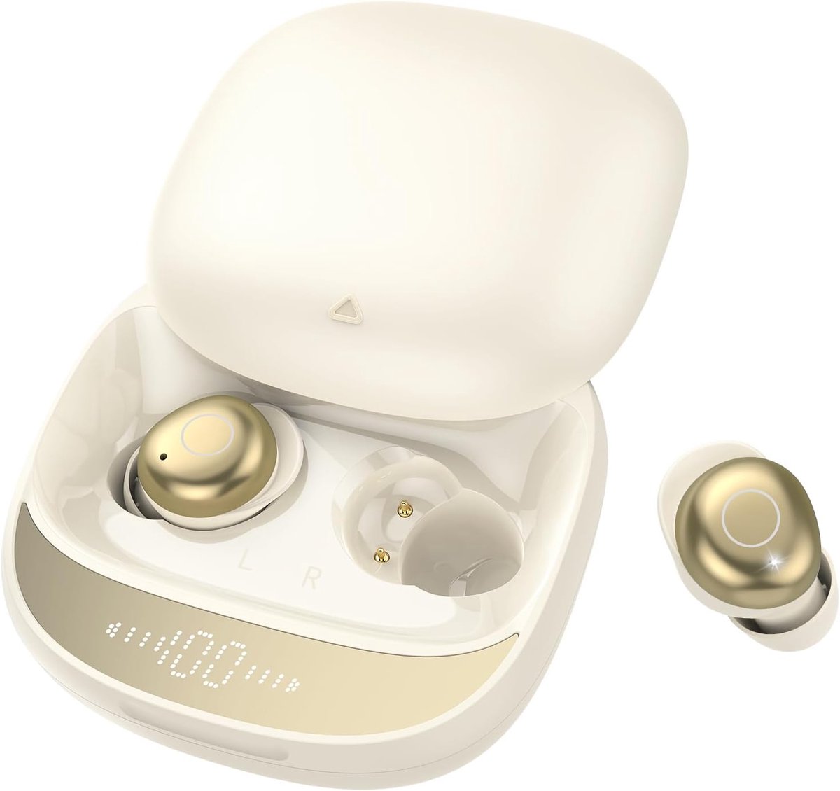 SnelShoppen - Draadloze Bluetooth Hoofdtelefoon voor Slaap, Zijslaapkoptelefoon met Witte Ruis, Bluetooth 5.4, 6 EQ Sleep Earbuds, Comfortabel en Draa