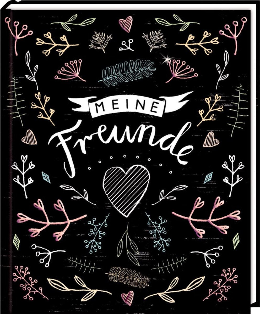 SnelShoppen - Freundebuch Handlettering - Mijn Vrienden Boek - Persoonlijk Vriendenboek voor Kinderen - Levenslang Herinneringen Vastleggen - Creatief