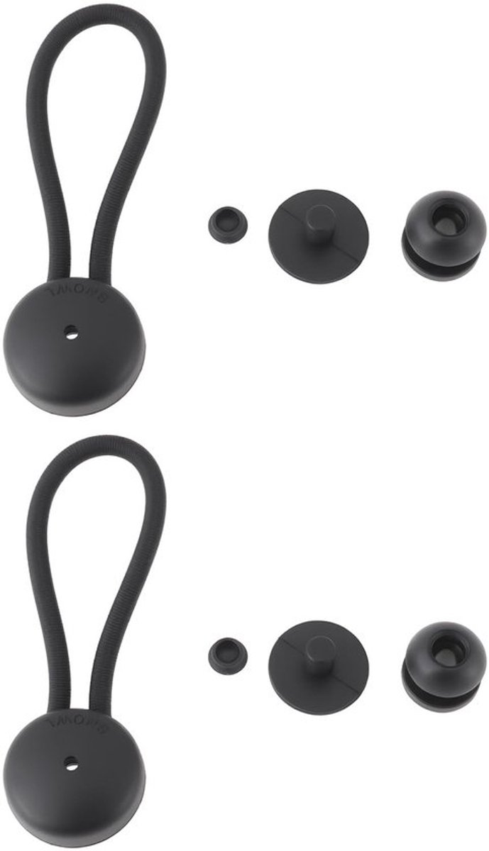Elastisch Touw 8cm - Heavy Duty - Verstelbaar - Duurzaam - Outdoor - Geschikt voor Kampeertent en Bagage - Bungee Cord
