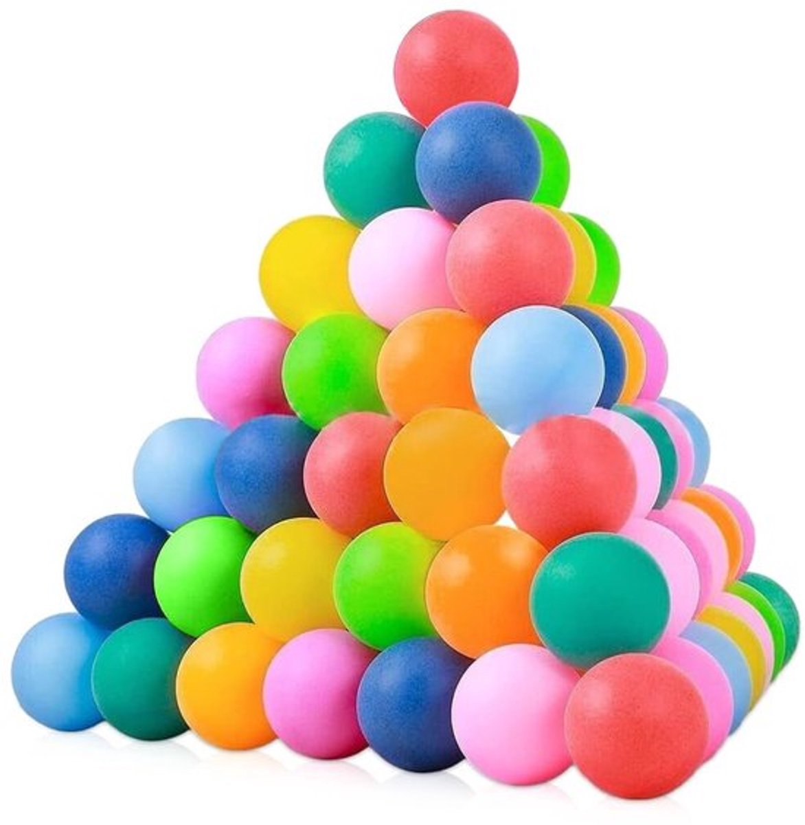 Tafeltennisballen 30 Stuks - Trainingstafeltennisballen - Pingpongballen - Decoraties - Pretpark Lanceermachine - Gemengde Kleur