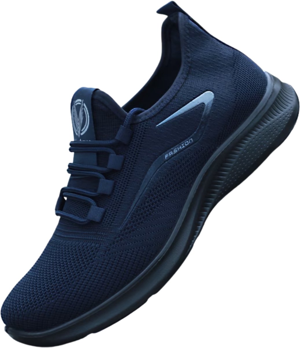 Currero Schoenen Heren Sneakers Comfortabel Wandelschoenen Casual Volwassenen 42.5 Blauw