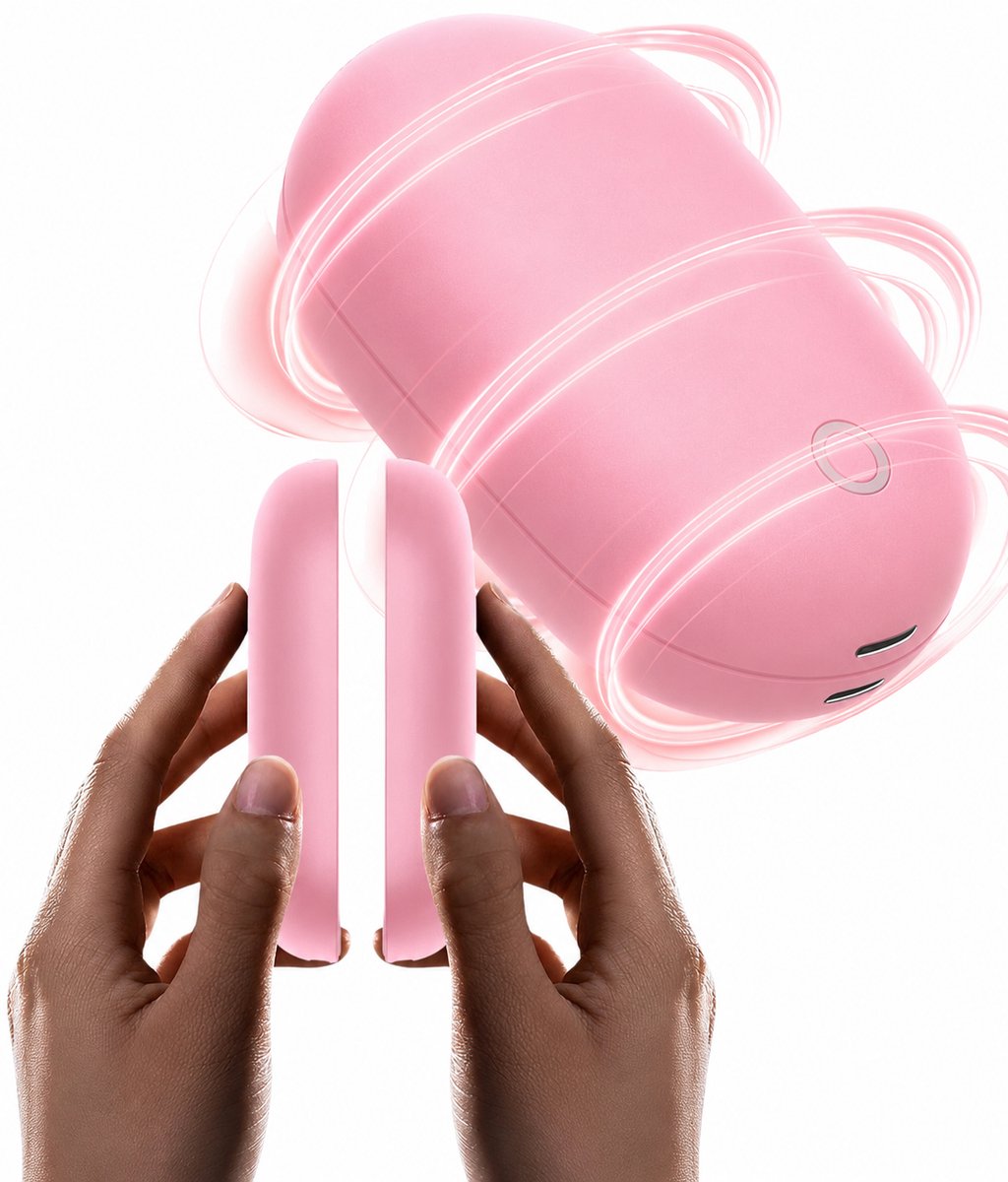 Herbruikbare oplaadbare handwarmer - elektrisch handwarmer - 4 warmte niveaus - handverwarmer - handwarmers fiets - voetwarmers - USB-C - noodpakket