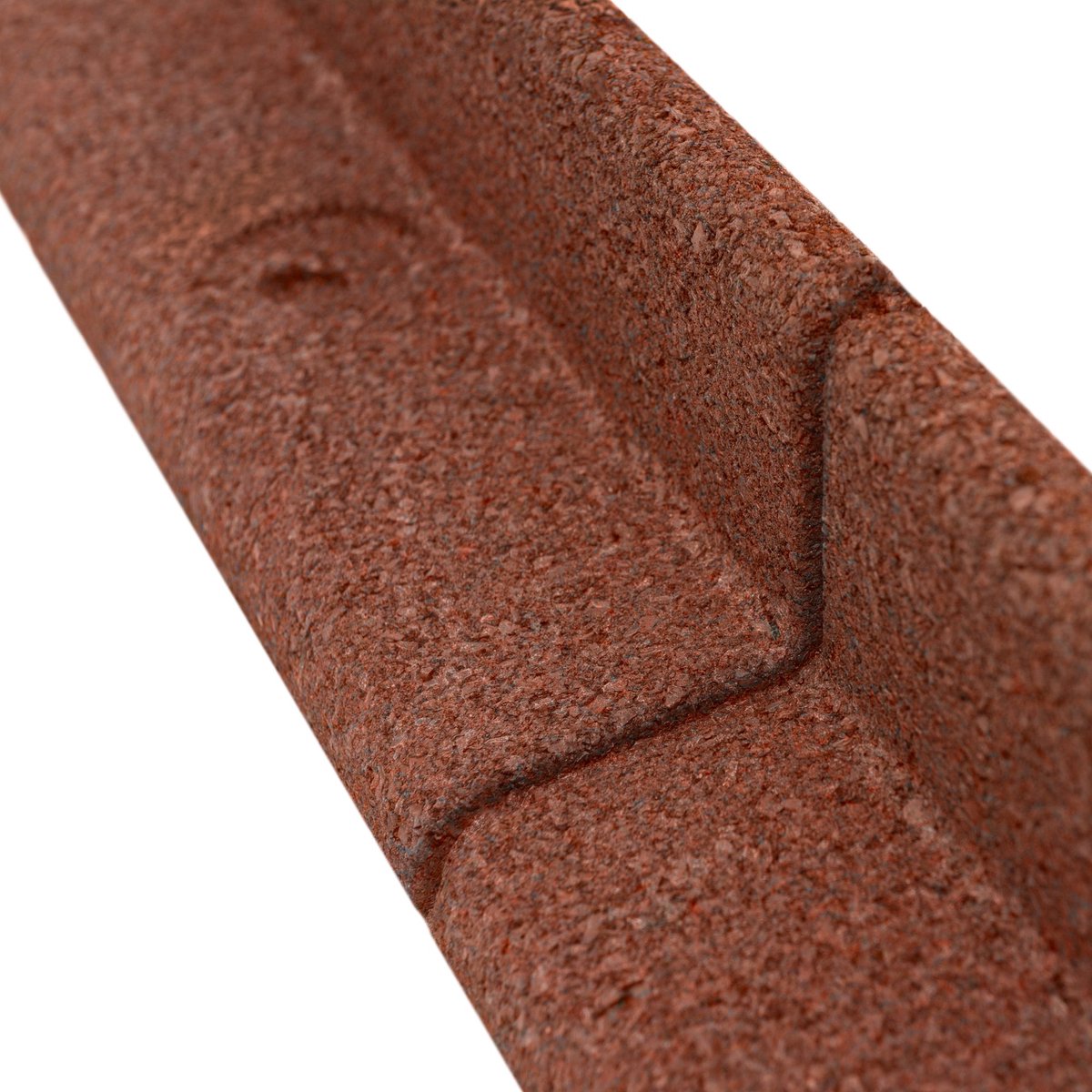26,4 m flexibele gazonrand - 22x1,2 m - terracotta - incl. hamer
