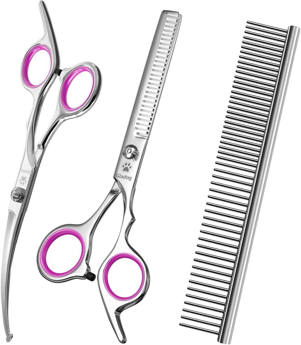 Hondentrimschaar Kit met ronde veiligheidstips - ShopVlot