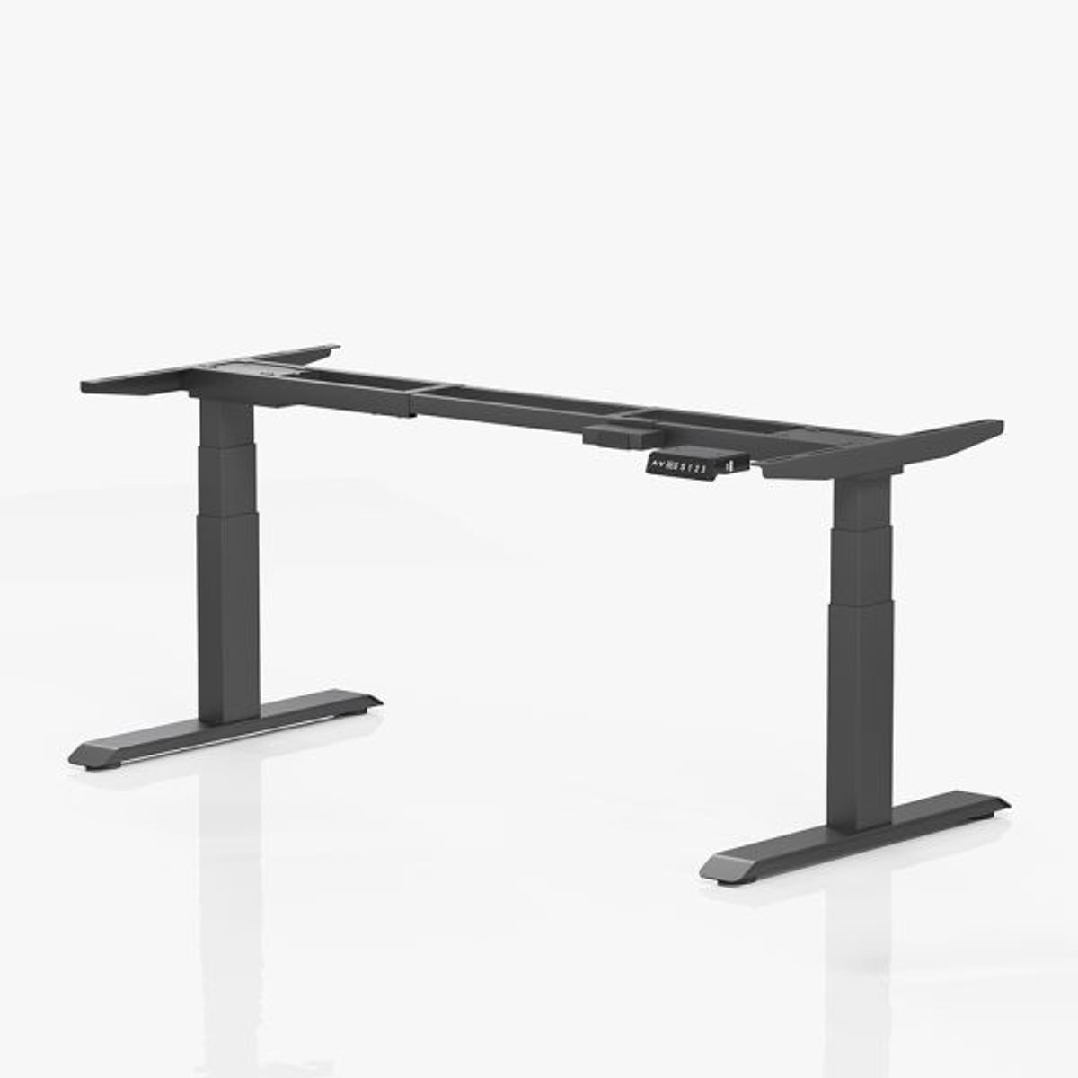 Ergo-Rise - sta-bureau-onderstel elektrisch - zwart - memory - 120 cm -140 cm - 160 cm -180 cm.