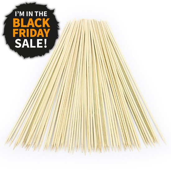 Houten suikerspin stokjes - naturel - 30 cm - 300 stuks — afbeelding 2
