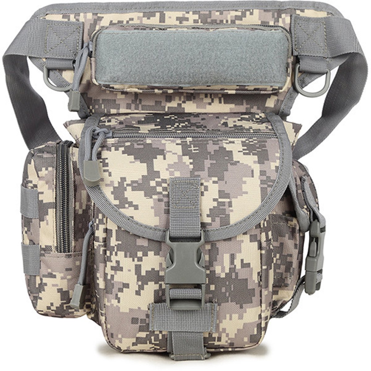 VHV-Heuptas en Dijtas - Multifunctionele Beenholster en Gereedschapstas - Robuuste Camouflage Motortas en Sporttas