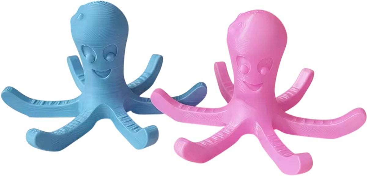 2x Drinkfles Droogrek – Universele Flessen Droogrek met Luchtcirculatie, Ruimtebesparend Flessenrek voor Keuken, Babyflessen en Waterflessen - Roze en Blauw