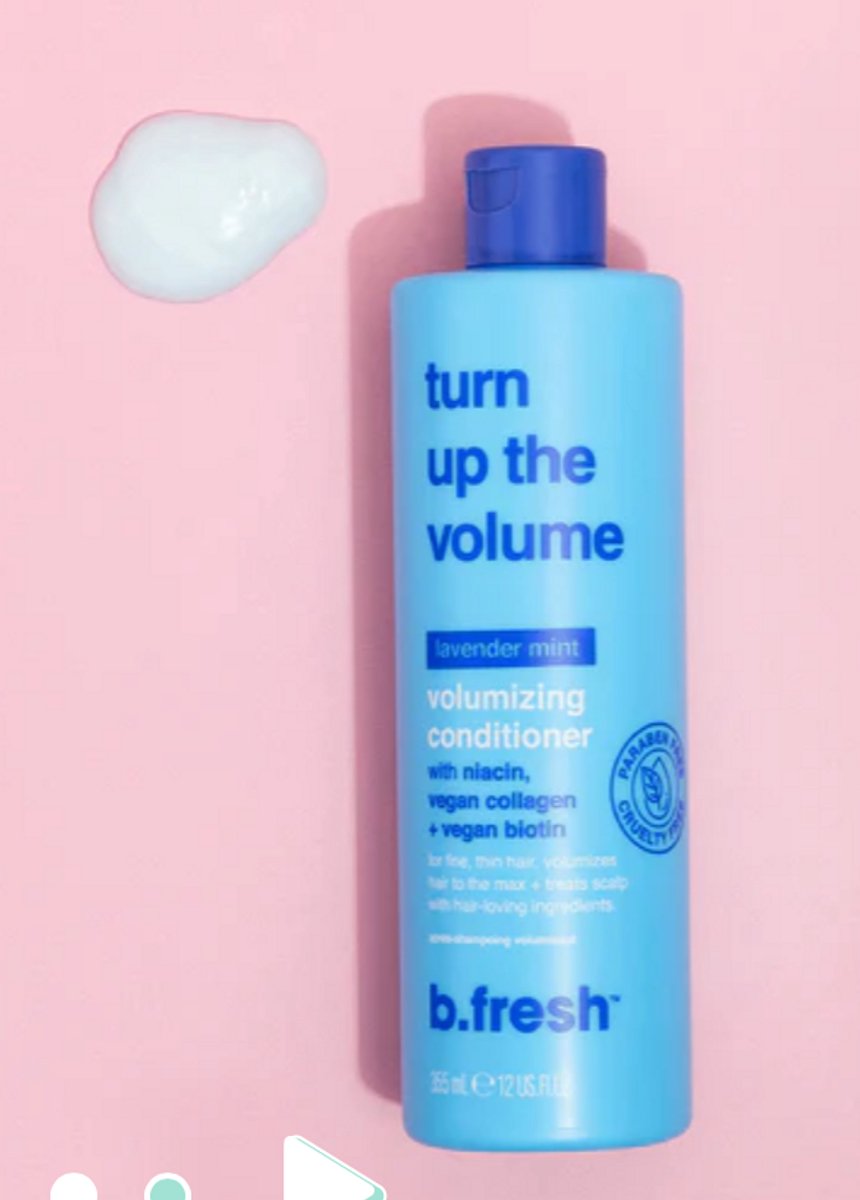 B.Fresh Lavender Mint Volumizing Conditioner 12 Fl Oz