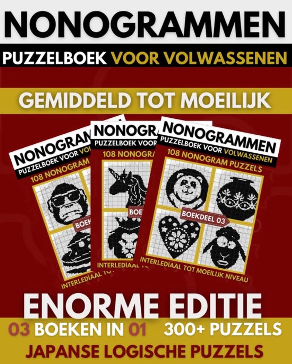 SnelShoppen - Nonogrammen Puzzelboek voor Volwassenen - Moeilijke Griddlers met Logische Puzzels - Enorme Editie met Bovengemiddelde Uitdaging - Perfe