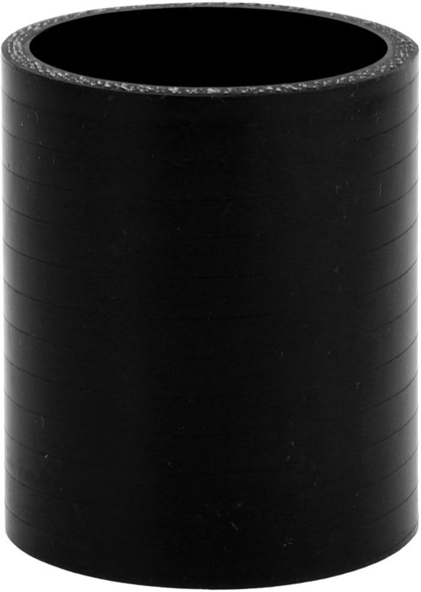Siliconen Slang 54 mm - 76 mm Lengte - 3-laags - Zwart - Hoge Temperatuur Weerstand - Versterkte Sterkte - Koelslang