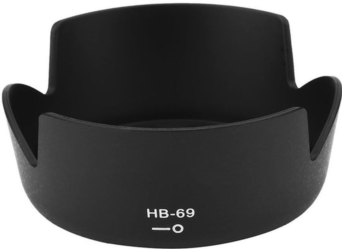 Lenshouder Schokbestendig - Zonnekap voor AF-S DX 18-55mm - Bescherming tegen Licht/Schade - Geschikt voor D3200/D3300/D5200/D5300 - Stevige Pasvorm