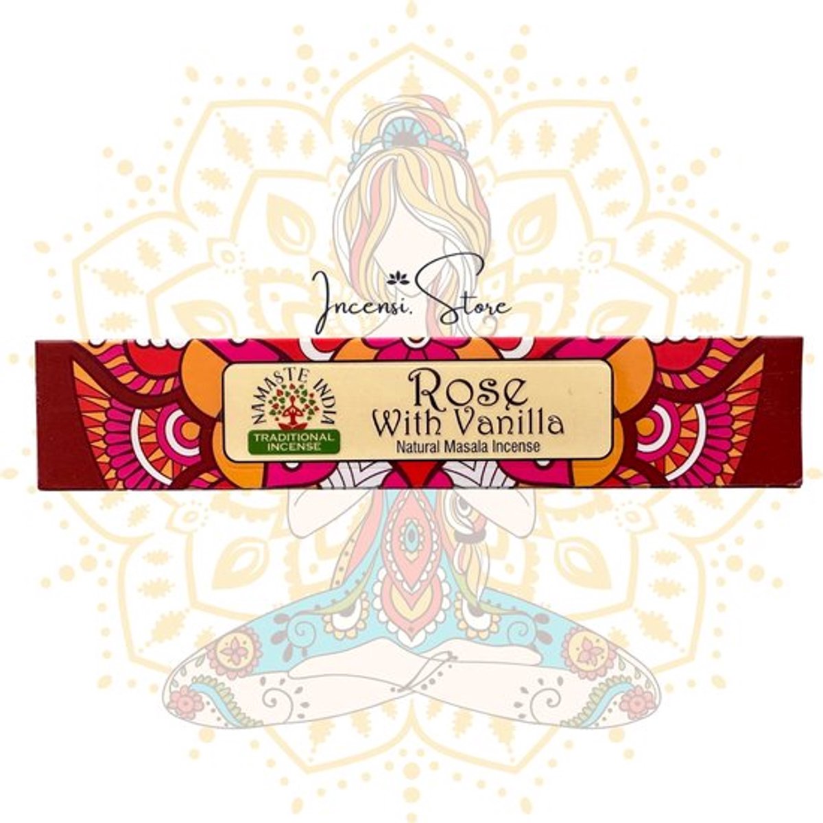 Wierookstokjes Natuurlijke Geuren - 15 Gram - Handgemaakt - Duurzame Verbranding - Ideaal voor Yoga/Meditatie - Ontspannen Sfeer - Wierook
