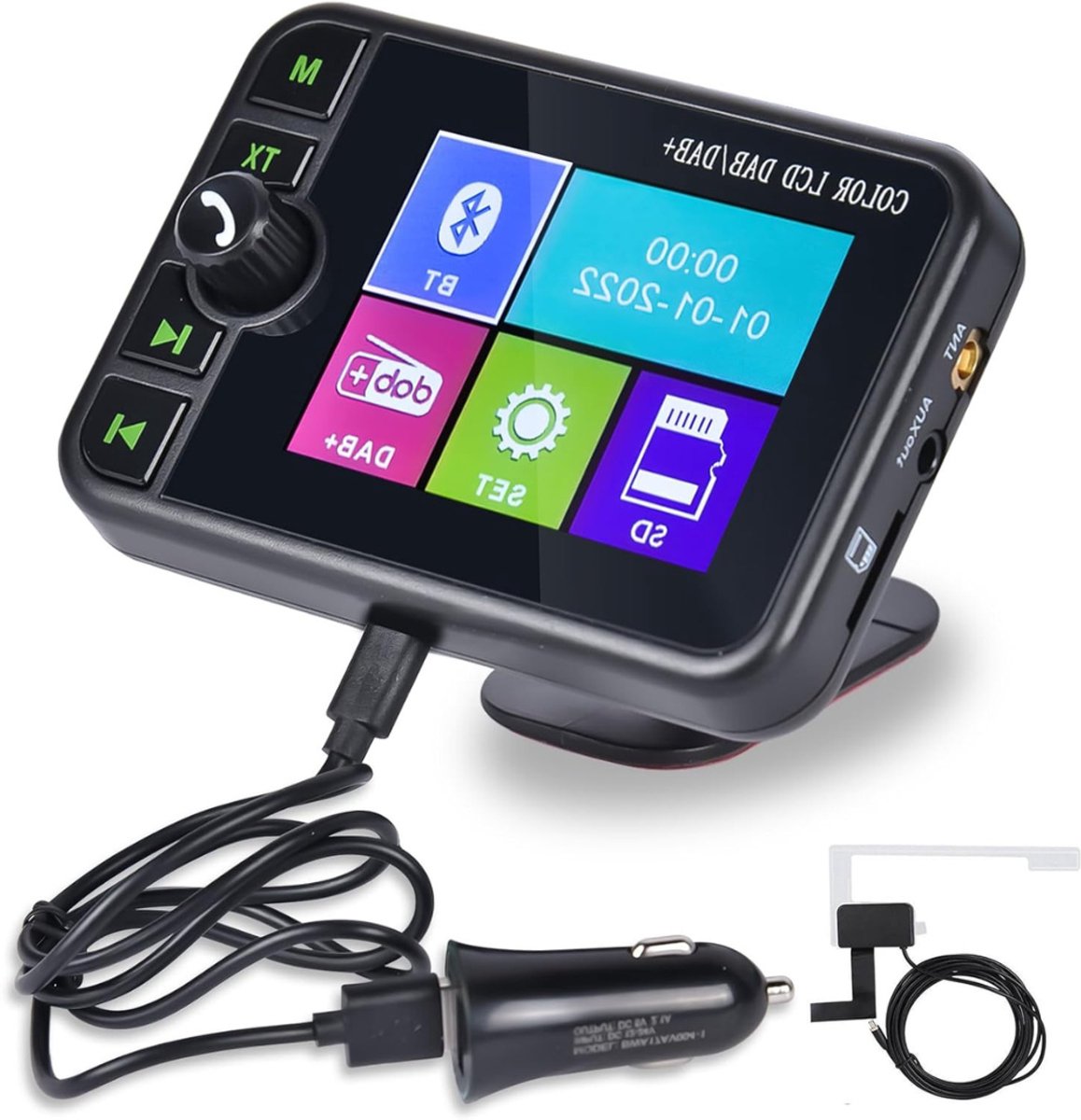 ApexArte® Bluetooth Transmitter - Bluetooth Receiver - Adapter - Zwart