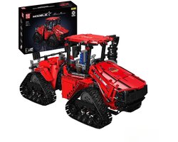Mould King 18020S Case Tractor - trekker - 1698 Stukjes -19x23x45 cm - Compatibel met Grote Merken