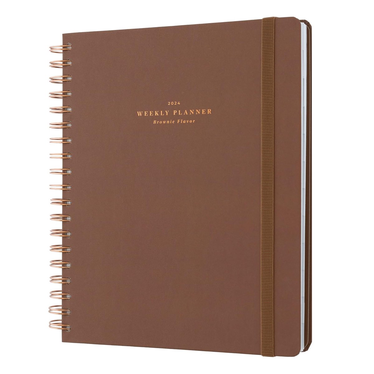 SnelShoppen - Kokonote XL Agenda 2023 2024 Brownie Flavor - Weekagenda 17 Maanden - Weekplanner 23 24 - Handige Afspraakplanner - Perfect voor School,