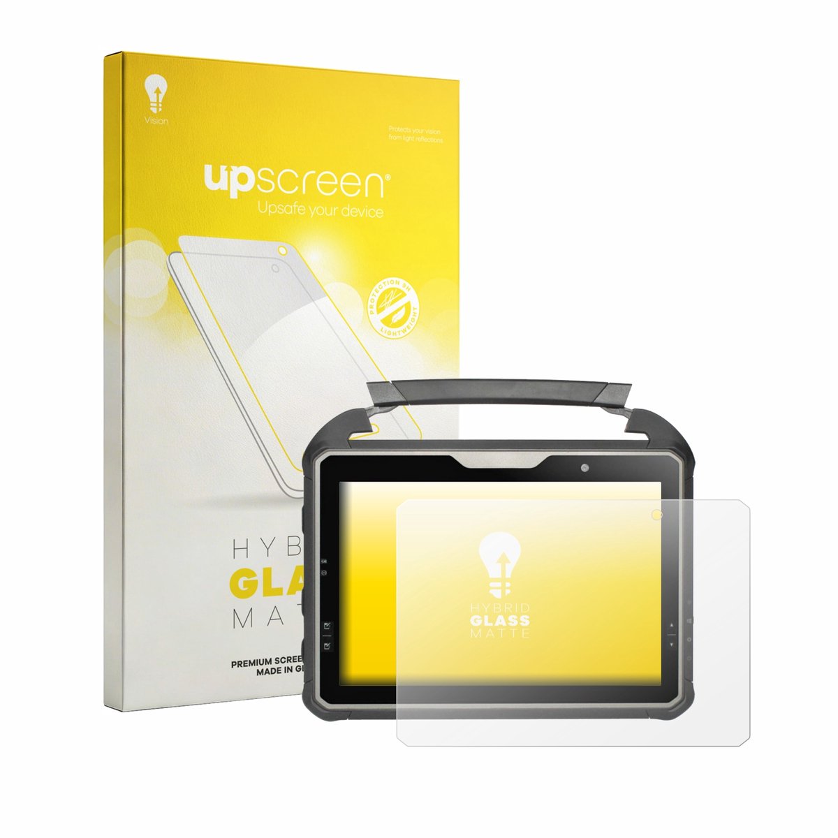 upscreen - Screenprotector voor DT Research DT302RP - Folie Beschermfolie Beschermglas matte