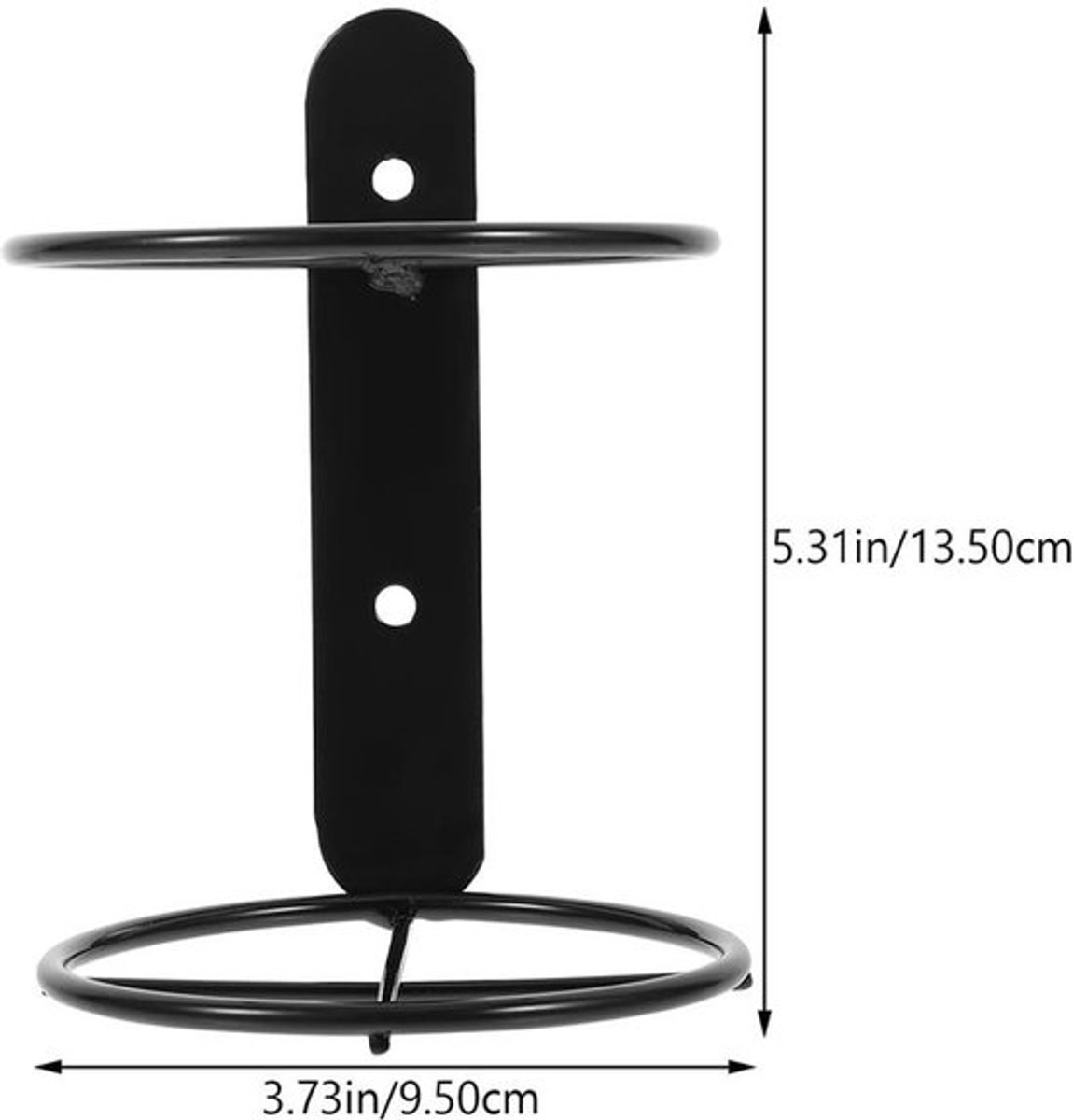 4-delig wandwijnrek, ijzeren wijndisplayrek, wandflessenrek, zwarte opbergaccessoires, metalen opbergrek voor dranken/wijn