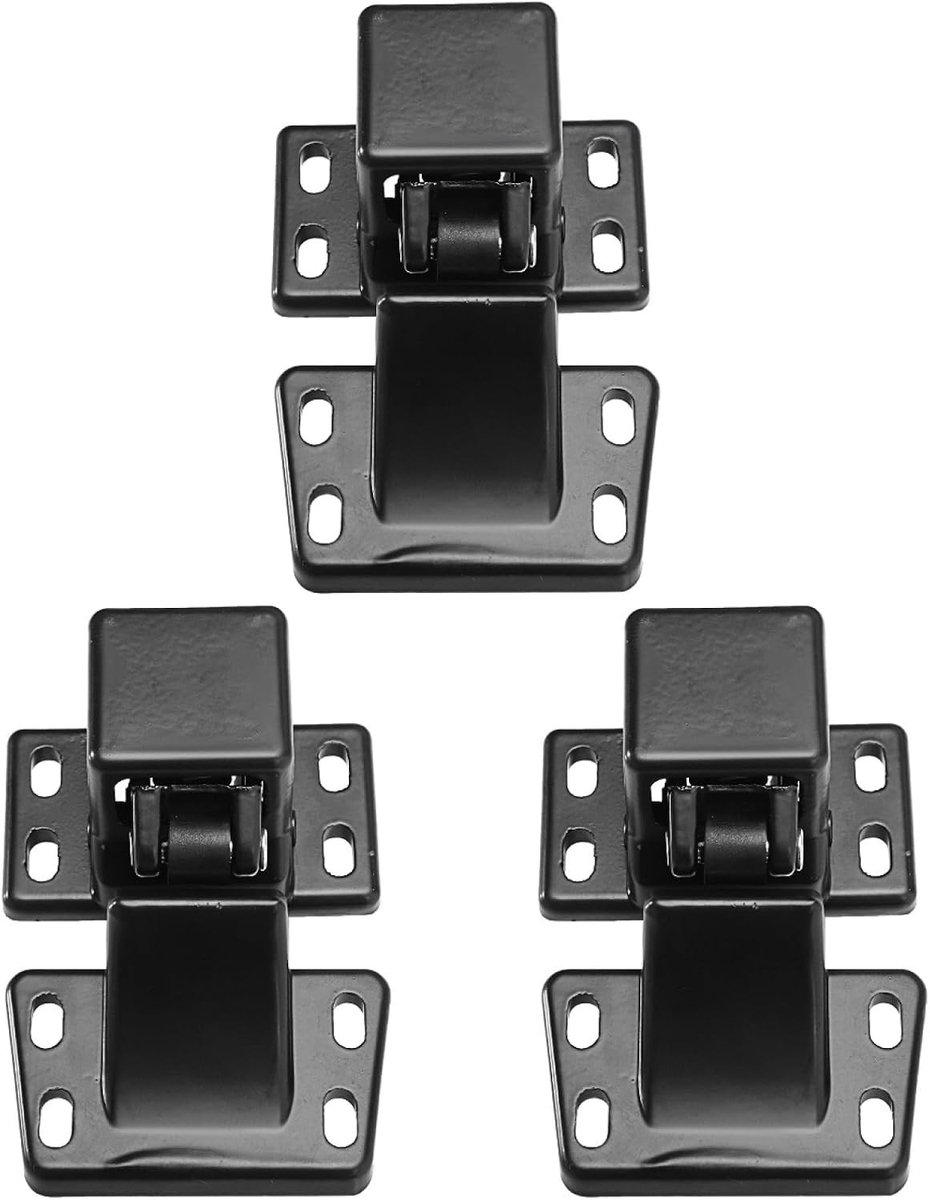 Set van 3 vergrendelbare drukschroeven voor meubels - Hoge temperatuur, stevige en duurzame aluminium bouten voor deuren en wielen