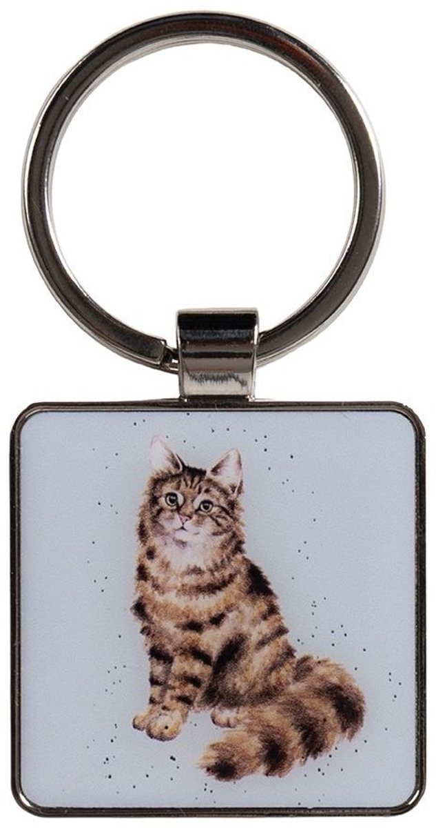 Wrendale Sleutelhanger Kat - 'Feline Fabulous' Cat Keyring