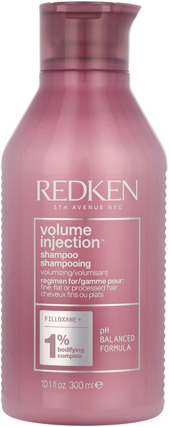 Redken Shampoing Volume Injection - Lifte avec brillance et donne plus de corps à tous les types de cheveux - 300ml
