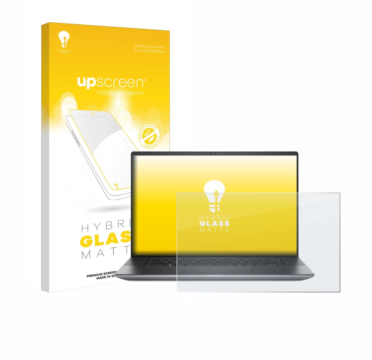 upscreen - Screenprotector voor Dell Precision 5680 Workstation - Folie Beschermfolie Beschermglas matte