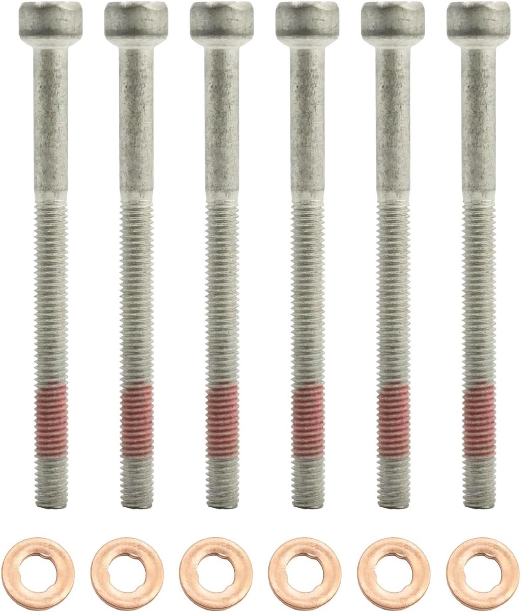 12 Injector Schroeven voor OM646 OM651 OM611, Cilinderschroeven voor W203 W204 W169 W164 W212 W211 Sprinter W906 Vito Viano, Hoogwaardige Onderdelen voor Betrouwbare Motorprestaties