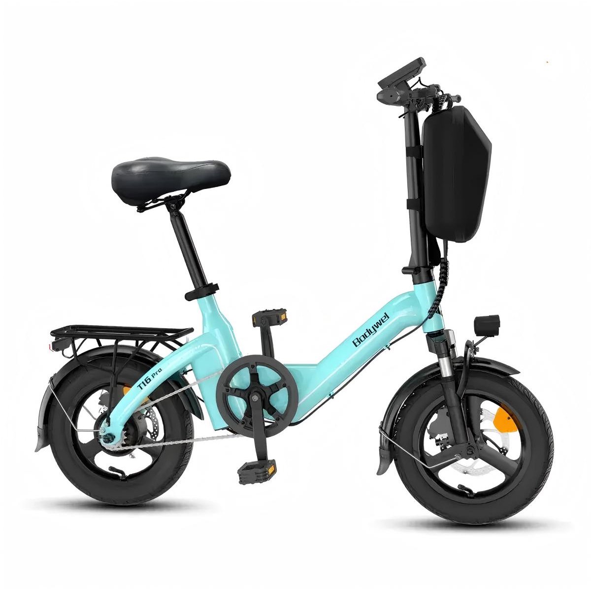 T16Pro - Mini opvouwbare elektrische fiets - 36V10Ah thumbnail 2