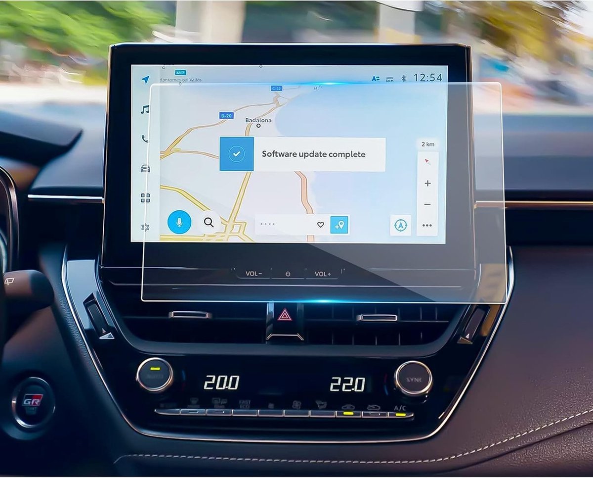 10.5 Inch Screen Protector voor Toyota Corolla Touring Sports en Corolla Cross 2023 - Navigatie Film, GPS Bescherming, 9H Krasbestendig en Duurzaam