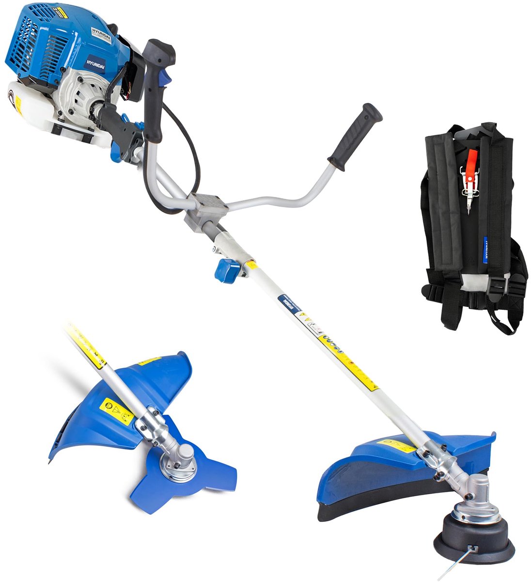 SnelShoppen - Krachtige Benzine 2 in 1 Tuin Multifunctioneel Gereedschap, Grastrimmer, Bosmaaier, Strimmer, Tuingereedschapsset, 3 Jaar Garantie, Elek