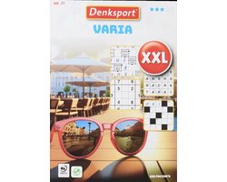 Denksport XXL Vakantieboek - Puzzelboek - Varia puzzels - En vele andere puzzels - Extra dik! Varia puzzelboek - Woordzoeker - Blokletter - Sudoku - Kruiswoord