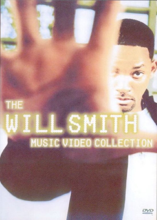Will Smith kijkt naar de camera, met zijn hand die het beeld vult. Titel: The Will Smith Music Video Collection.