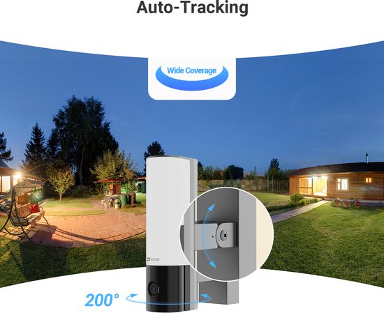 Ezviz EL3 - Draadloze Beveiligingscamera Buiten - 2K WiFi Camera - AI Detectie & Nachtzicht - Werkt met Google Assistant & Alexa van EZVIZ — afbeelding 3
