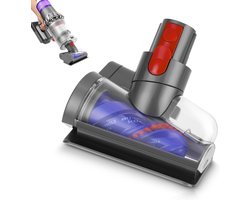 Stofzuigerborstelkop Met Anti-Klitfunctie En Taps Toelopende Borstelrol Voor Dyson V15 V11 V10 V8 V7 - Dieptereiniging Zelfreinigend Compact - Donkergrijs