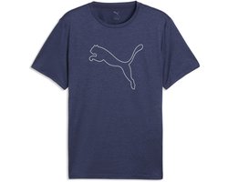 M TAD ESSENTIAL HEATHER CAT TEE CF large cat