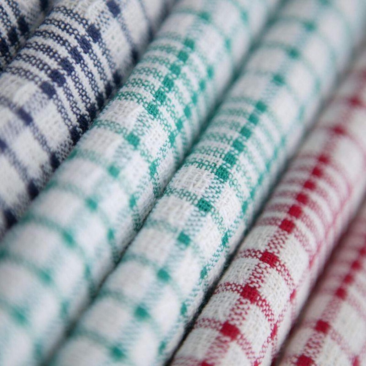 SnelShoppen - Theedoeken Keukenpakket van 10 Katoenen Absorberende Horecabeddens - Mix Pack voor Keuken, Feest, Camping, en Tuin - Duurzaam en Langdur