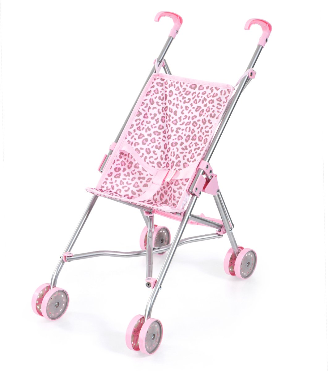 Bayer Design poppen-buggy leopard