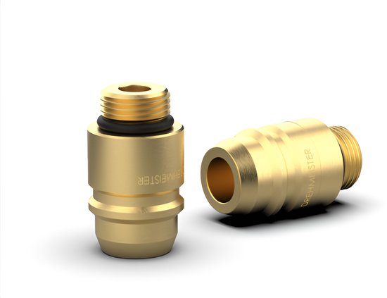 LPG vulnippelset Europa 4-delig met opbergkoffer, Bajonet, DISH, ACME en Euro nozzle — afbeelding 3
