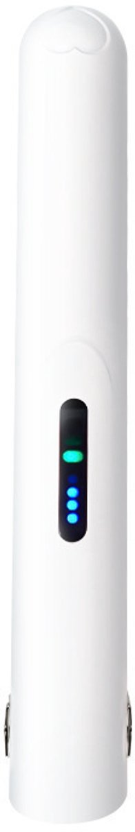 Draadloze stijltang, 2-in-1 krultang, mini-stijltang, oplaadbare USB-stijltang, negatieve ionen mini-reisstijltang met 3 temperaturen, 160/180/200 °C, voor kort en lang haar (wit)