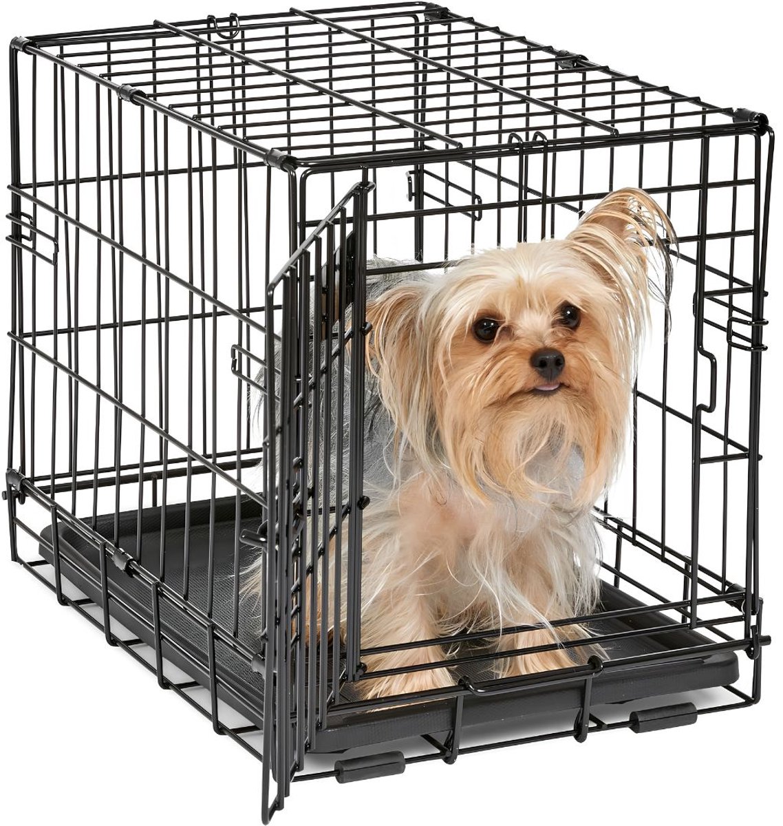 NIVA® Honden Bench - Hondenbench - Bench Voor Honden - Zwart - 48cm x 32cm x 37cm