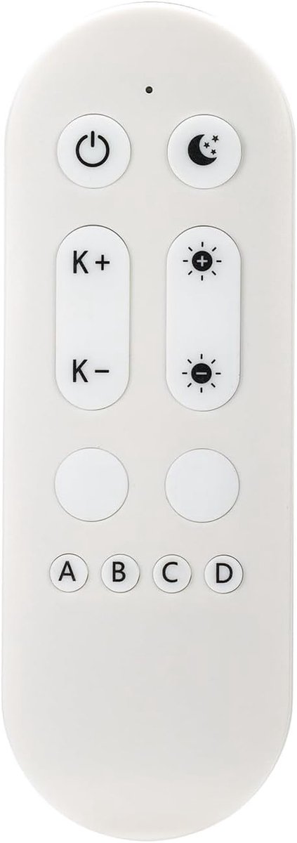 SnelShoppen - I-SHUNFA Afstandsbediening voor G9/E14 LED Bluetooth Lichten - 1 Stuk - Dimbaar, Warm/Wit Licht, Ideaal voor Woonkamer, Slaapkamer, Tuin