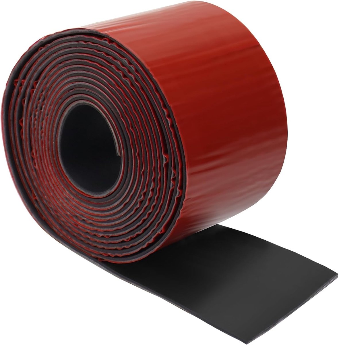 Zelfklevende rubber strips en matten 80mm (B) x 1.5mm (D) x 3m (L) voor afdichting, isolatie en bescherming