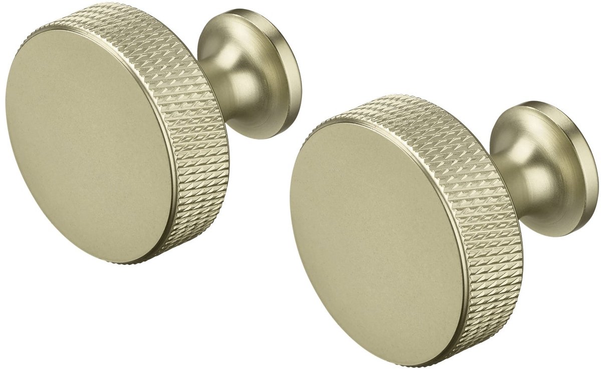 Rof Wandhaak Rond Brass | Goud