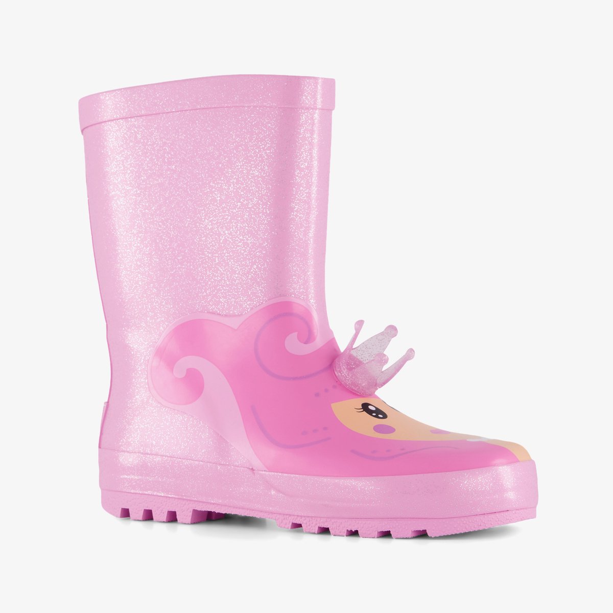 Mountain Peak meisjes regenlaarzen met zeemeermin roze - Maat 25/26 - 100% stof- en waterdicht
