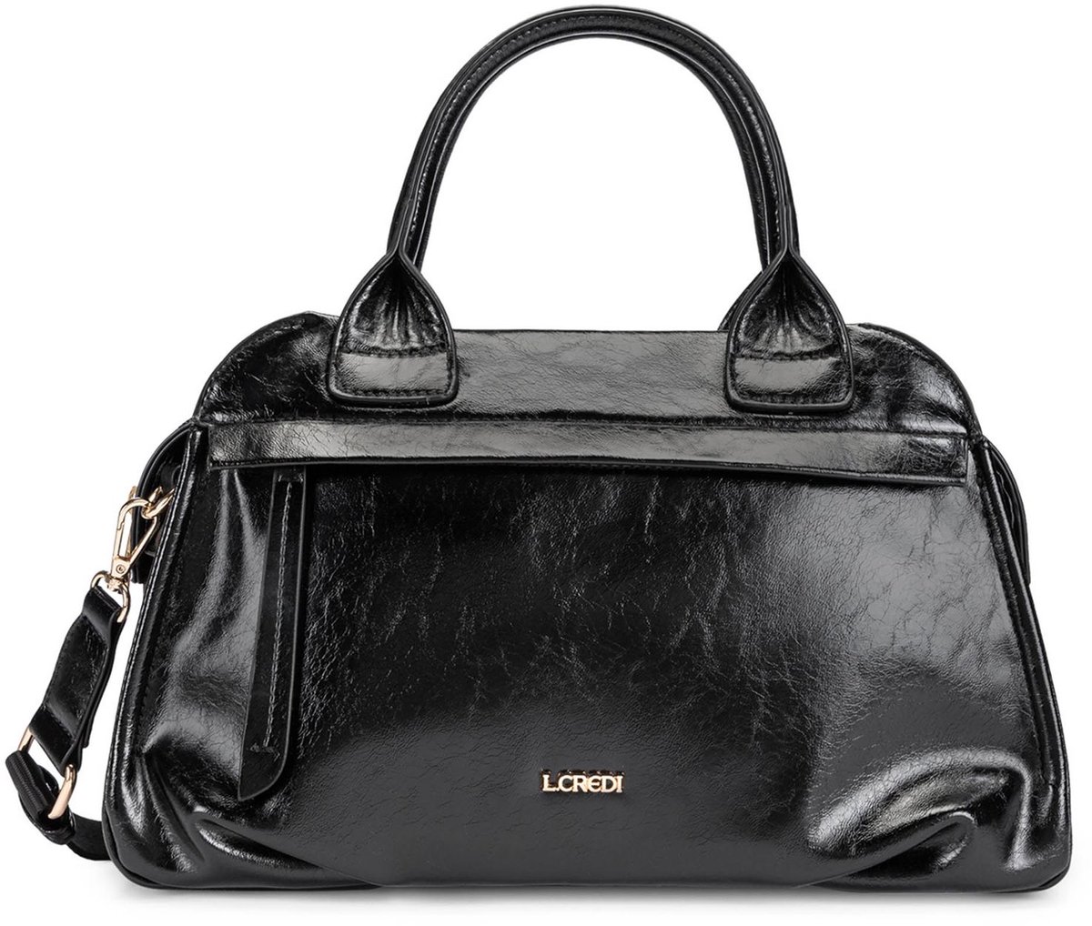 L.CREDI handtas schoudertas Sohanni Hand Bag Black zwart