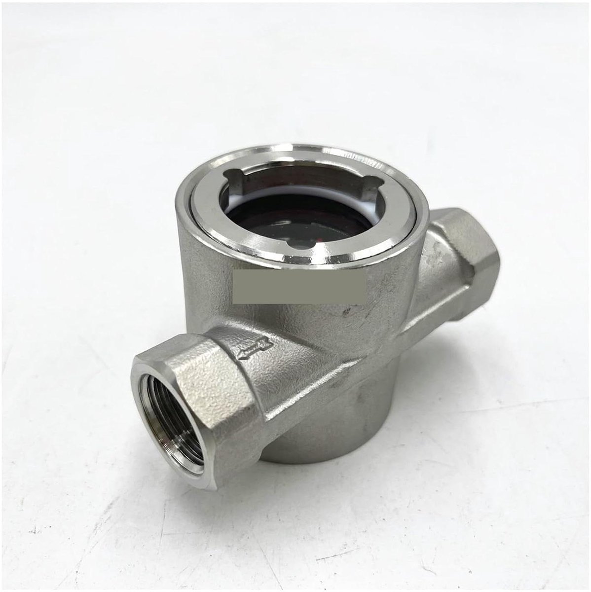 Kijkglas Waterstroomindicator - Stroommeter Inschroefbaar - Industriële Leidingen - Hoge Temperatuur Bestendig - 1/4 inch - Zilver