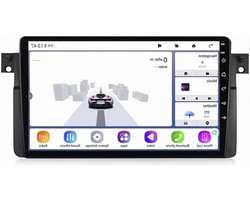 Auto Navigatie - Multimedia Systeem - Veilig Rijden - Draadloos CarPlay Android Auto - 2 Din - Zwart