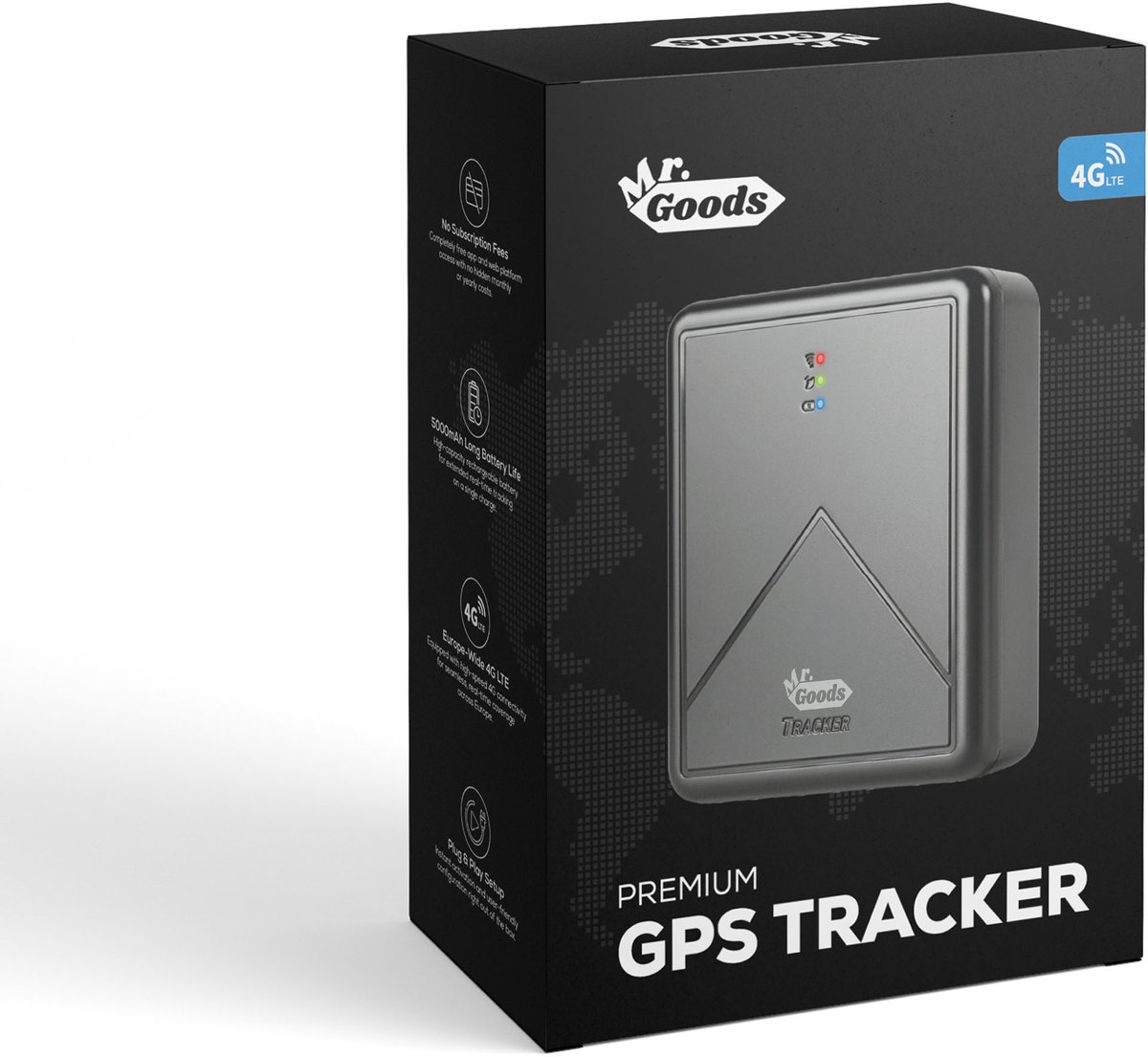 MrGoods - GPS Tracker - Zwart