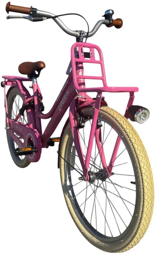 Kinderfiets Uniek Fungirl 22'' 1N Roze — afbeelding 2