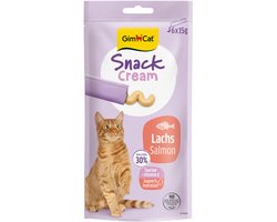 GimCat Snack Cream - Tonijn - 6 x 15 g